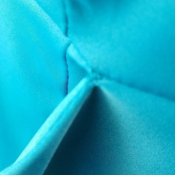 Rich sea blue Eva Franco scoop neck dress - Picture 8 of 9